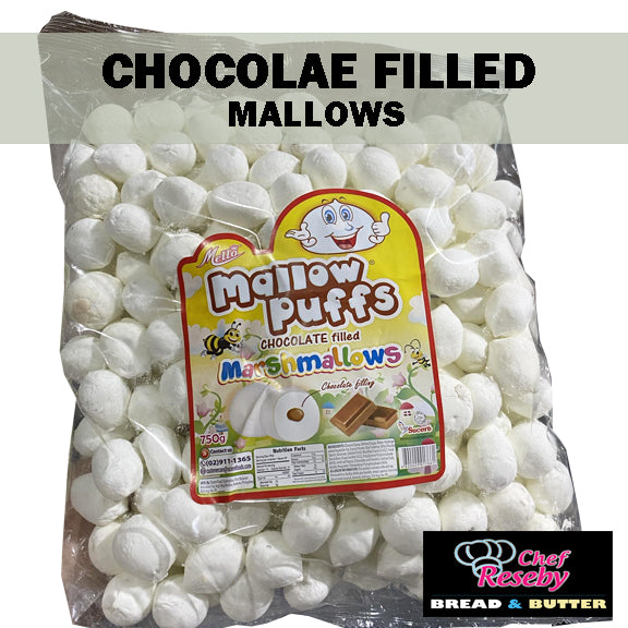 Chocolate-Filled Mallows 750 grams for Graham Ball and Hot Chocolate Drinks