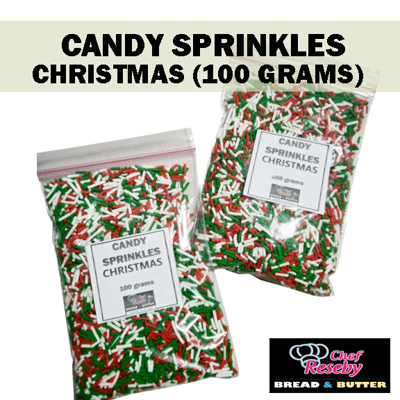 Christmas Candy Sprinkles 100 Grams