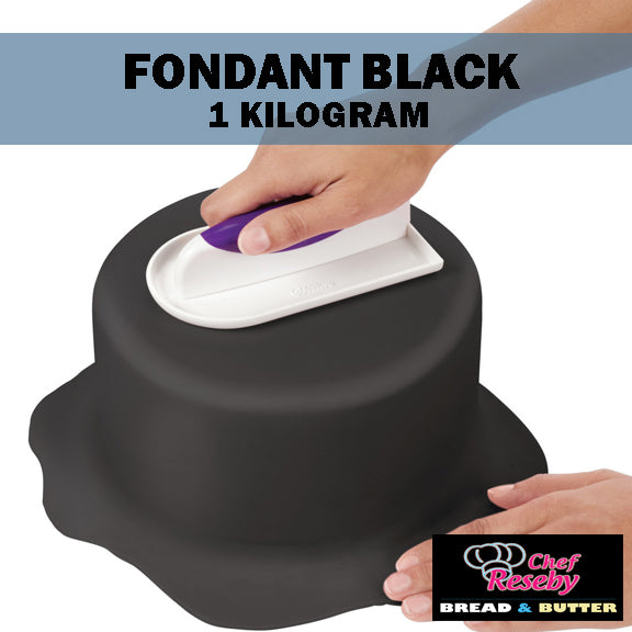 Black Fondant Sugar King (1 Kilogram)